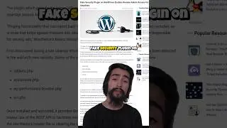 Don't get caught up by this fake WordPress security plugin!