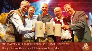 Meckatzer Weiss-Goldenes Fr&uuml;hlingsfest 2025: Der gro&szlig;e R&uuml;ckblick mit allen Highlights
