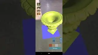 Unity 3D furniture/garden Augmented Reality AR application for android/iOS
