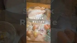 GAPS Meat Stock #autismdiet #gapsdiet #meatstock