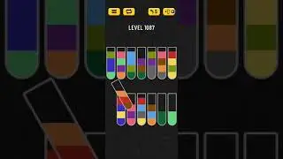 Water Sort Puzzle Level 1087 Walkthrough Solution Android/iOS 💦