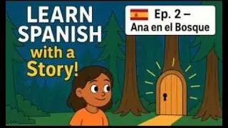 Ana en el Bosque | Short Story Time en Espa&ntilde;ol | Spanish for Beginners [A1-A2]