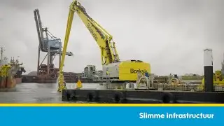 Slimme infrastructuur | Baggeren op waterstof | #PortOfRotterdam