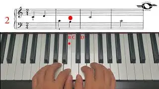 March of the Gnomes, Fast version, John Thompson`s easiest piano course, Book 1