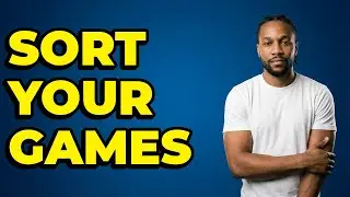 How To Organize Games By PS5 Or PS4 Version?