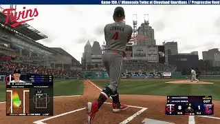 MLB The Show 24 | Minnesota Twins at Cleveland Guardians | Game 150