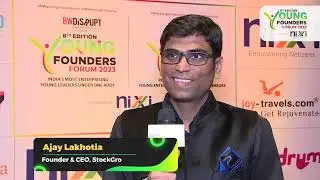 Ajay Lakhotia, StockGro|Young Entrepreneur & Enterprise Awards 2022|Winner Series