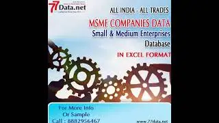 MSME Companies Data | 77 Data