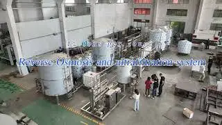 Water Treatment Reverse Osmosis and ultrafiltration system #watertreatmentplant  #King Machine