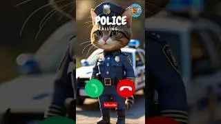 Police 🤙#viralvideokids #catshorts #kidsshorts #ringtone #cutekitten #viralshorts #shortshumor #gato