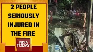 Shutters Flung, Walls Collapsed: Massive Fire At Shops On Pune-Satara Road Leaves 2 Injured