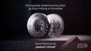 Die erste deutsche 25-Euro-Tellerpr&auml;gung aus Feinsilber