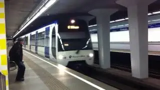 RET Metro RSG3 Komt Aan Op Leuvehaven