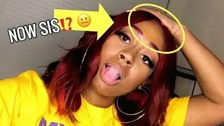 How to Wear a Glueless Wig | Closure Wig | Elastic Band Wig | KiraaQuintrel