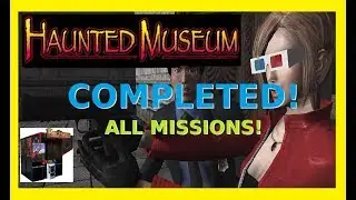 Taito's HAUNTED MUSEUM Arcade Coin Op Completed! [Panic Museum]