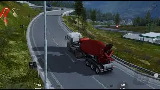 Truckers of Europe 🇪🇺 3 difficult scenic climb 