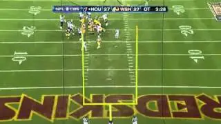 Neil Rackers OT Field Goal at Washington 9/19/10