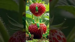 Harvest Millions Of Tons Vegetables And Fruits #strawberry #fruits #vegetables