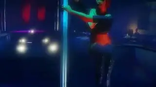 Pole Dancers Grooving To Ibach.