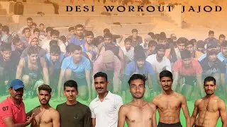 Future Soldier Jajod Exercise Highlight || Cloudy Production Studio || Desi Exercise