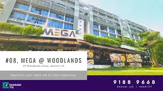 [SOLD] * BANK SALE * Mega @ Woodlands, D25 - B1 flatted factory suitable for office or showroom