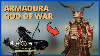 Como pegar a ARMADURA de GOD OF WAR (KRATOS) em Ghost of Tsushima Director's Cut | Easter Egg