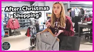 SHOPPING AFTER CHRISTMAS SALES!