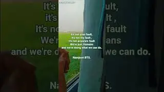 RM&rsquo;s Words That Heal | BTS Namjoon Quote 💭#life #love #bts #trending #shorts