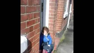 Billy pats granchild an scot pats son doing is car