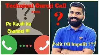 Technical Guruji Call *** |do kaudi ka channel|Call Recording|Technical Guruji Vs Technical Sagar