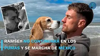 ⚽ Aaron Ramsey habr&iacute;a rescindido su contrato con Pumas tras lo sucedido con su perrita 'Halo' 🐶