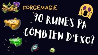 [Dofus] Forgemagie Exotique - Passage de 90 runes PA