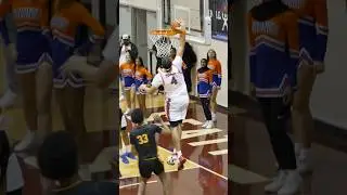 #1 ranked Tyran Stokes back to back dunks in Metro League Championship Game