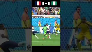 France vs Nigeria 2014 FIFA World Cup Round of 16 Highlights #shorts #football #youtube