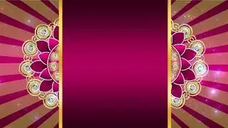 Title Background HD Video Effects-Center Title Wedding Background Frame