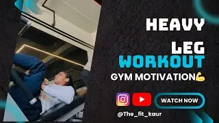 Leg Day = Pain Day 😈 | Killer Leg Workout&rdquo;#motivation #legdayworkout #struggle #pain #gymmotivation 