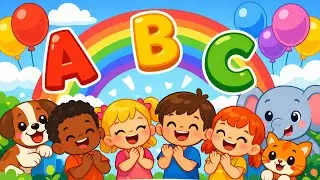 ABC Song for Kids | Learn the Alphabet A to Z | Fun Alphabet Song for Toddlers & Preschool