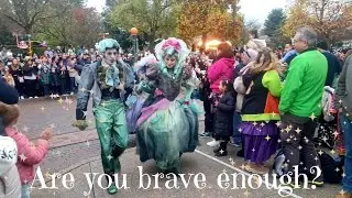 Disneyland Paris, Halloween Parade Backwards! A Thrilling, Chilling Experience! Only for the Brave!