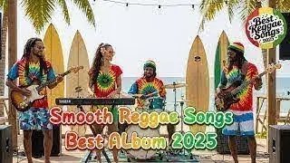 Smooth Reggae Playlist 2025 - Top Slow Reggae Hits 2025 | Soft Rhythms & Coastal Feel🎹💙