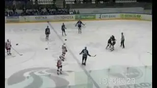 KHL fight: Chris Simon vs Eric Reitz