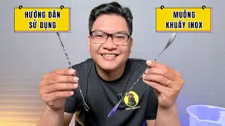 Hướng dẫn sử dụng muỗng khuấy inox pha cocktail | Lyon Coffee