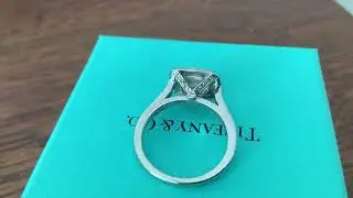 Tiffany & Co 2.16 tcw Diamond Legacy Engagement Ring offered by Bluechipjewelry.com