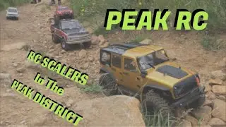 TRAXXAS TAMIYA AND ELEMENT RC CAR Peak District off roading
