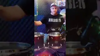 Ma&ntilde;ana 3:30 en mi canal #aquariandrumheads #blackvoltaudio #mapexdrums #samaudiomx #soultonecymbals