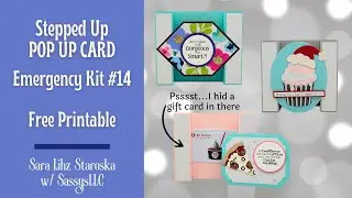 FREE PRINTABLE +POP  UP CARDS for Stepped Up Emergency Card Kit 14