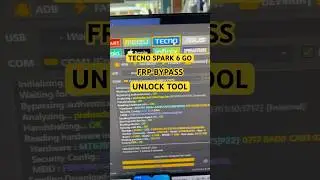Tecno Spark 6Go ( KE5 )Frp Bypass Remove Unlock Tool 100% Done #shorts #foryou #frp #unlocktool