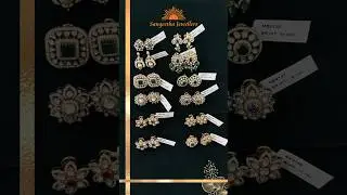 Silver 925 Moissanite Earrings Designs