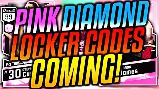 NEW PINK DIAMOND LOCKER CODES! NBA 2K17 MyTEAM PINK DIAMOND LOCKER CODES COMING!