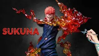 The King of Curses Arrives: Ryomen Sukuna 3D Resin Full Build & Paint Process