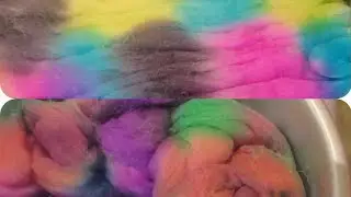Dyeing Cheviot/Faux Cashmere with Acid Dyes